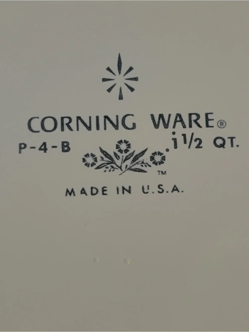 Corningware classic cornflower
